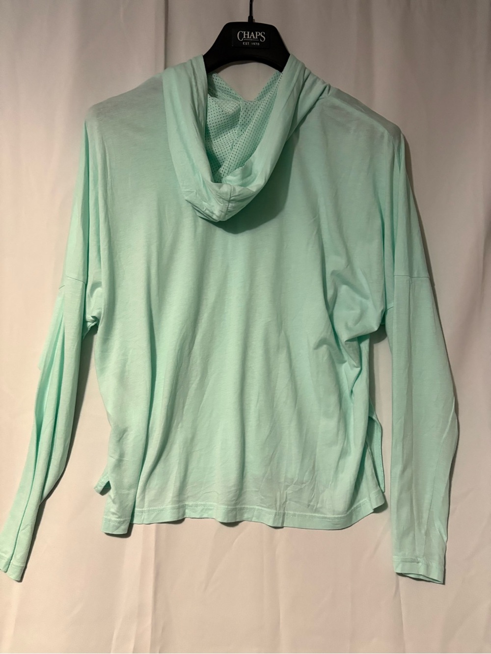 Puma Light Mint Pullover with White Logo Trim #2130 - Picture 7 of 8